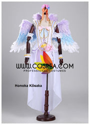 Cosrea Games Love Live SR White Valentines Deluxe Cosplay Costume