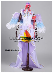 Cosrea Games Love Live SR White Valentines Deluxe Cosplay Costume