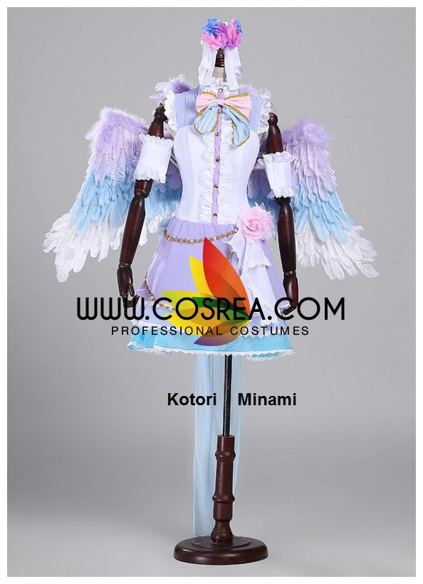 Cosrea Games Love Live SR White Valentines Deluxe Cosplay Costume