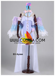 Cosrea Games Love Live SR White Valentines Deluxe Cosplay Costume