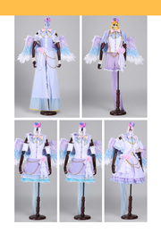 Cosrea Games Love Live SR White Valentines Deluxe Cosplay Costume