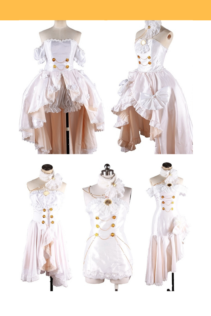 Love Live White Wedding Awakening Cosplay Costume