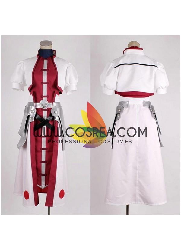 Magical Girl Lyrical Nanoha A's Signum Cosplay Costume