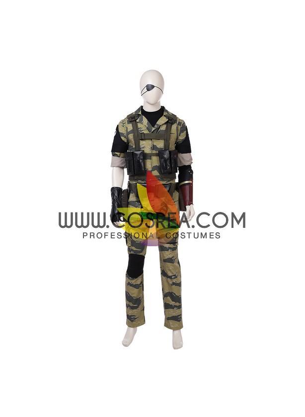 Metal Gear Solid V Snake Cosplay Costume With Boots