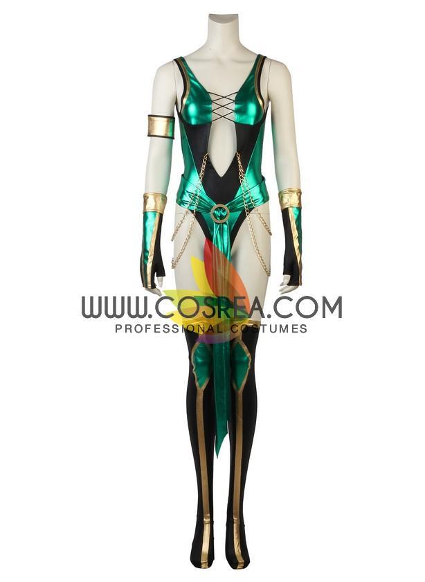 Cosrea Games Mortal Kombat X Jade Cosplay Costume