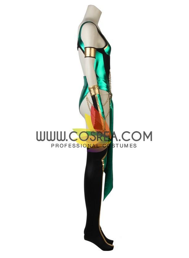 Cosrea Games Mortal Kombat X Jade Cosplay Costume