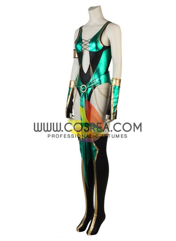 Cosrea Games Mortal Kombat X Jade Cosplay Costume