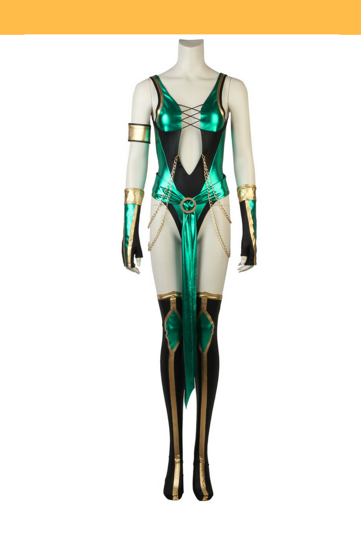 Cosrea Games Mortal Kombat X Jade Cosplay Costume