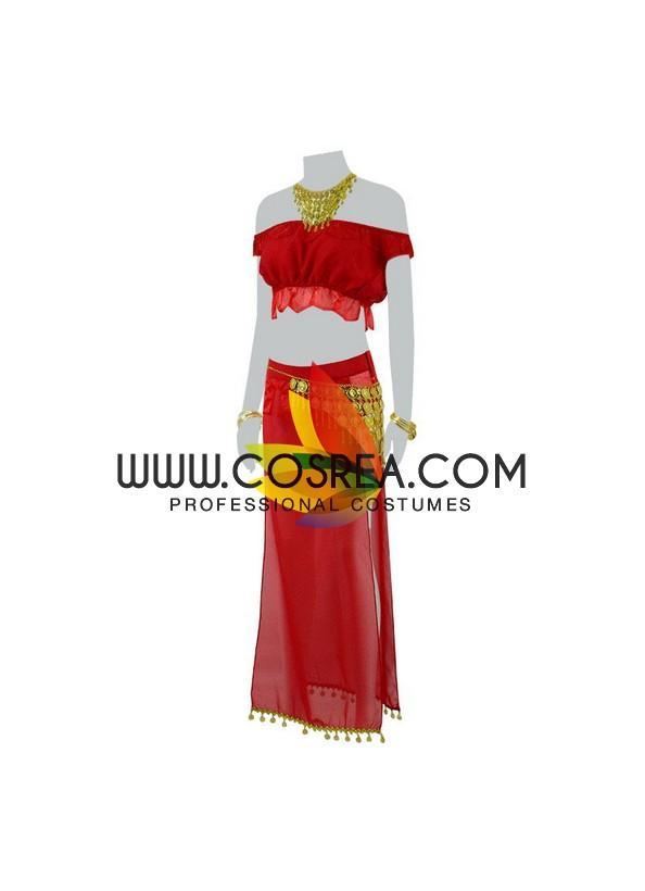 Cosrea Games Octopath Traveler Dancer Primrose Cosplay Costume