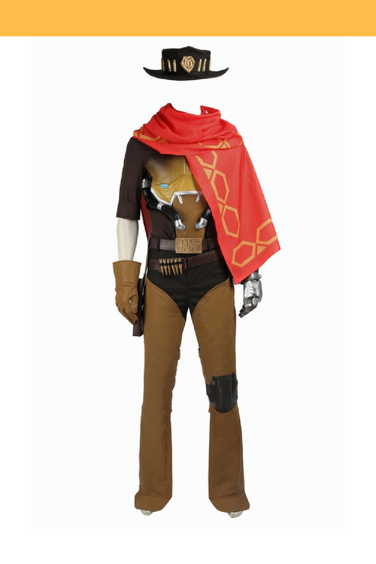 Cosrea Games Overwatch Mccree Cosplay Costume