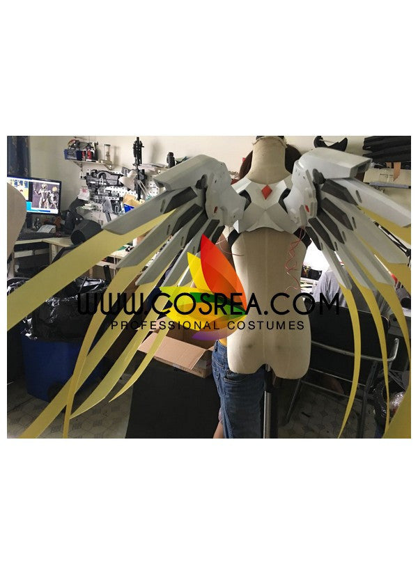 Cosrea Games Overwatch Mercy Complete Cosplay Costume