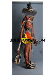 Cosrea Games Overwatch Mercy Halloween Skin Complete Cosplay Costume