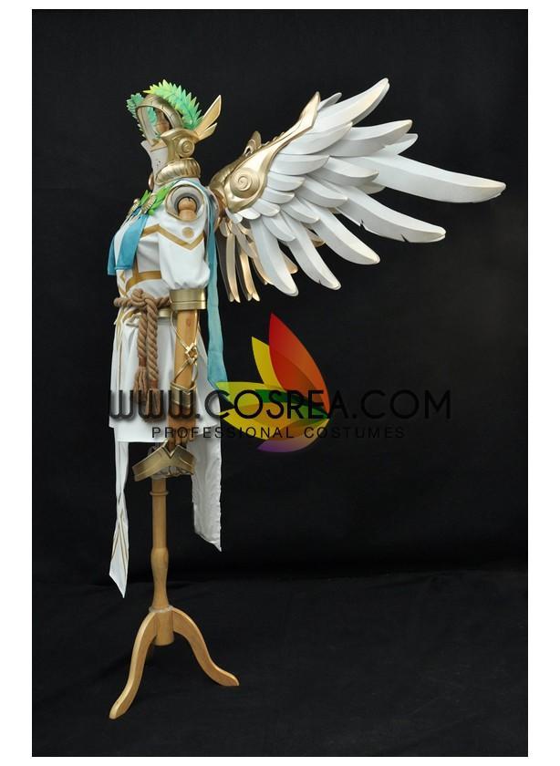 Cosrea Games Overwatch Mercy Winged Victory Complete Cosplay Costume