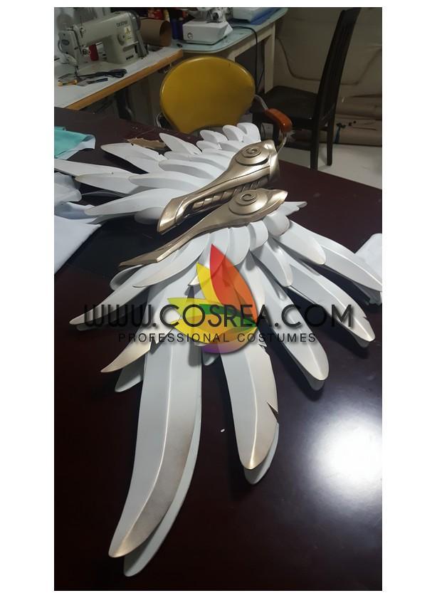 Cosrea Games Overwatch Mercy Winged Victory Complete Cosplay Costume