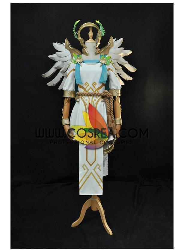 Cosrea Games Overwatch Mercy Winged Victory Complete Cosplay Costume