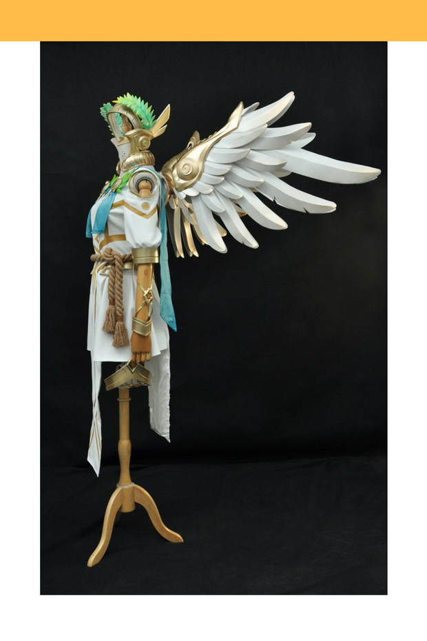Cosrea Games Overwatch Mercy Winged Victory Complete Cosplay Costume