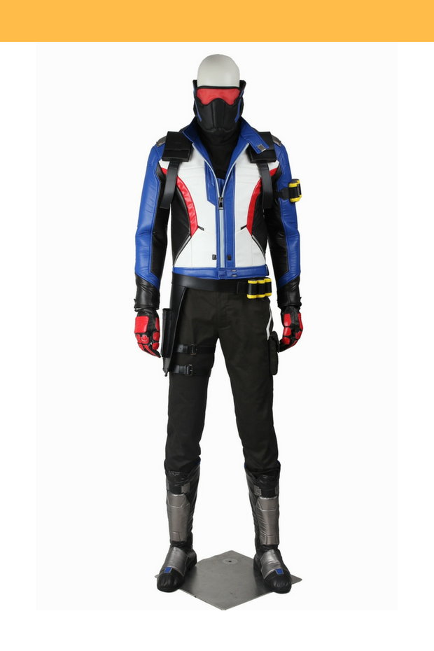 Cosrea Games Overwatch Soldier 76 Cosplay Costume