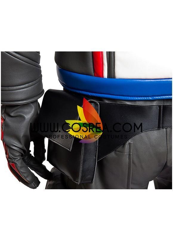 Cosrea Games Overwatch Soldier 76 With PVC Mask Cosplay Costume