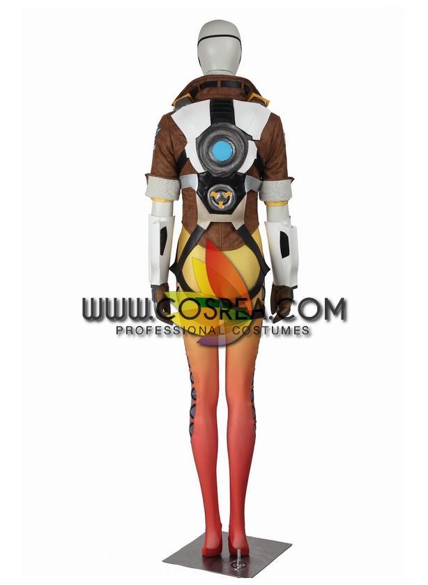 Cosrea Games Overwatch Tracer Classic Cosplay Costume