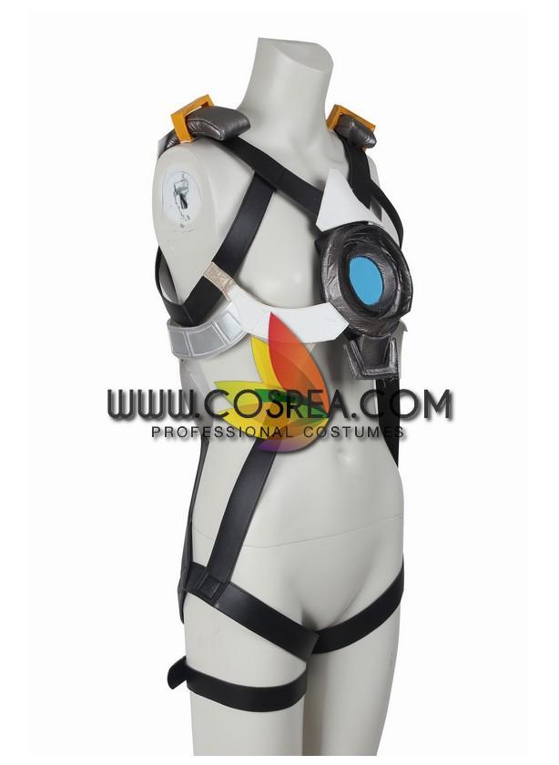 Cosrea Games Overwatch Tracer Classic Cosplay Costume