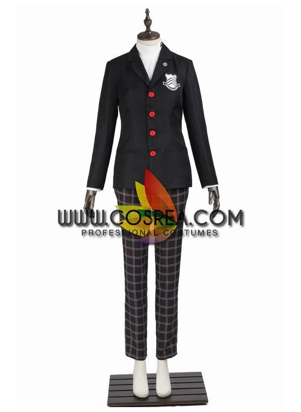 Cosrea Games Persona 5 Protagonist Shuji Academy Uniform Cosplay Costume