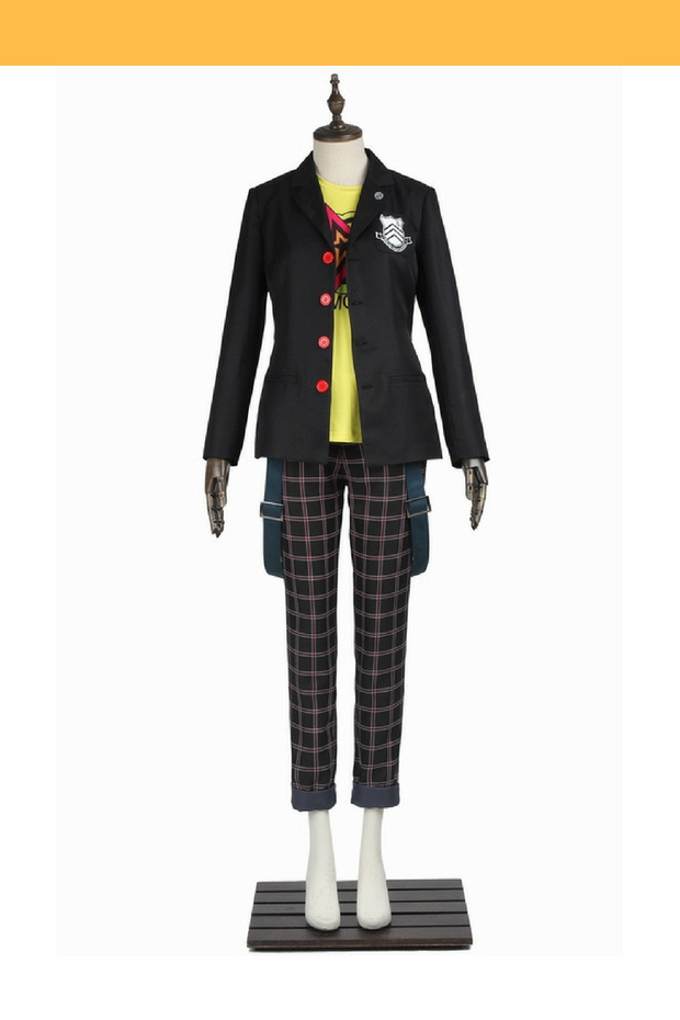 Cosrea Games Persona 5 Ryuji Sakamoto Shujin Academy Uniform Cosplay Costume