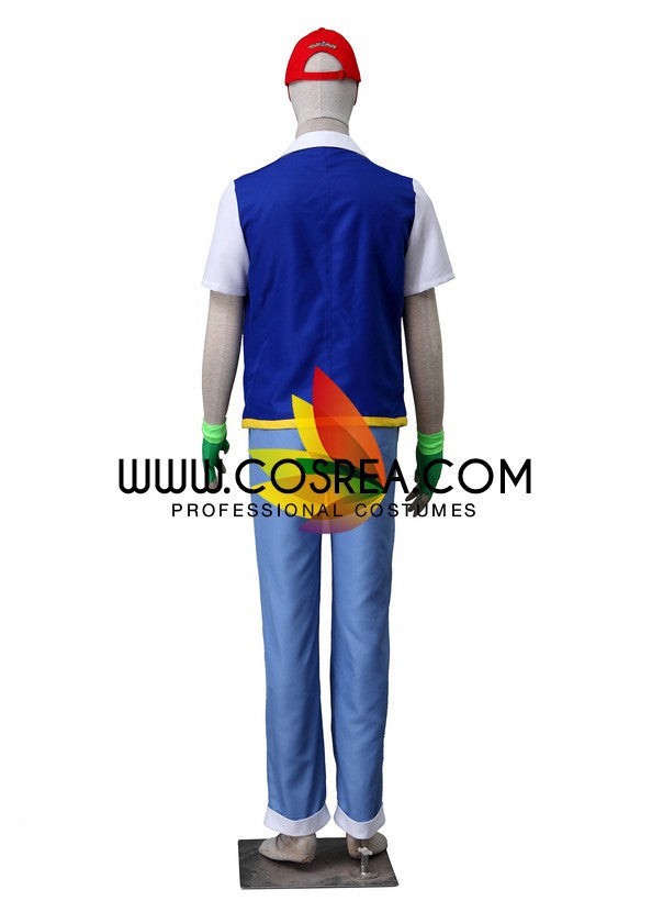 Cosrea Games Pokemon Ash Ketchum Cosplay Costume