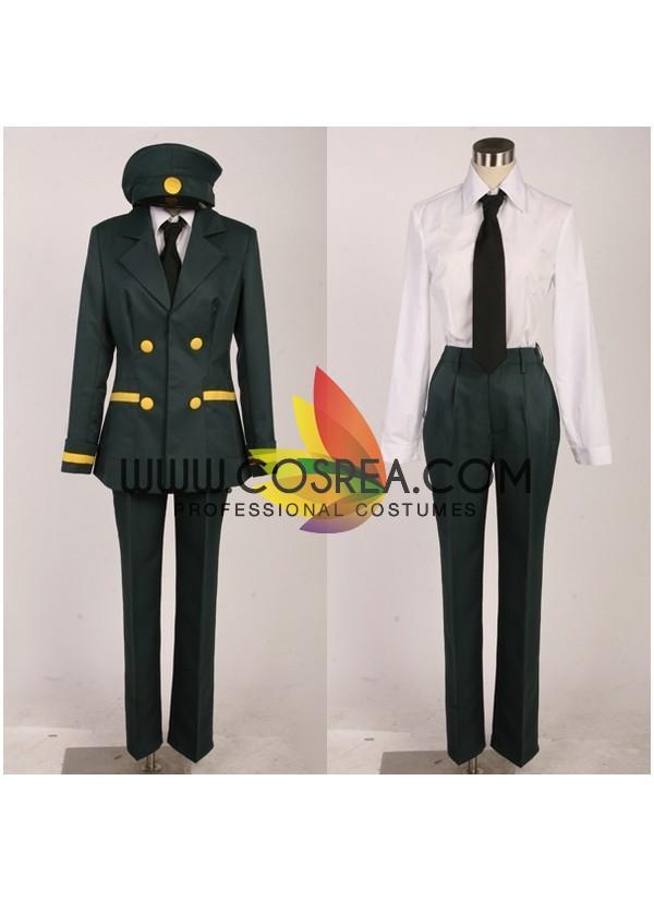 Pokemon Black 2 And White 2 Railroader Cosplay Costume