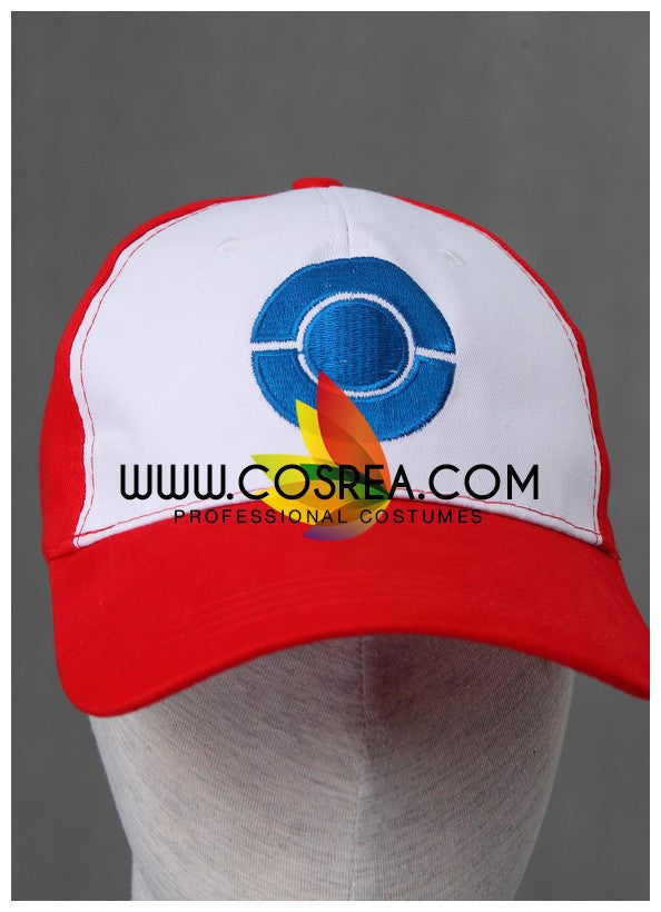 Cosrea Games Pokemon Black White Ash Cosplay Costume