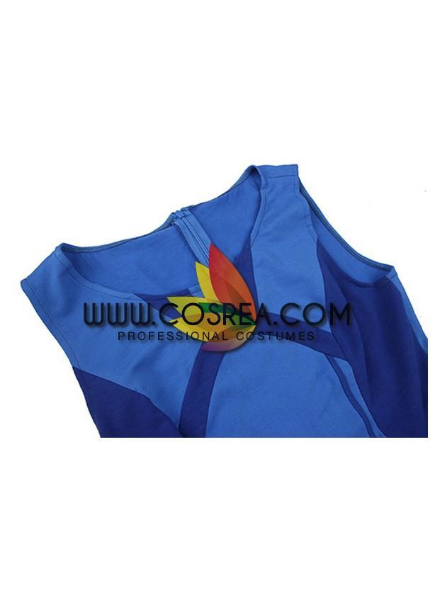 Cosrea Games Pokemon Go Blue Female Trainer Cosplay Costume