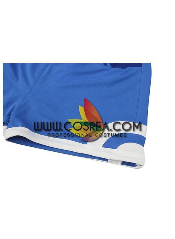 Cosrea Games Pokemon Go Blue Female Trainer Cosplay Costume