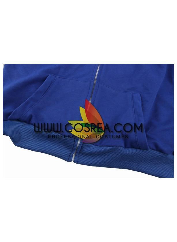 Cosrea Games Pokemon Go Blue Male Trainer Cosplay Costume