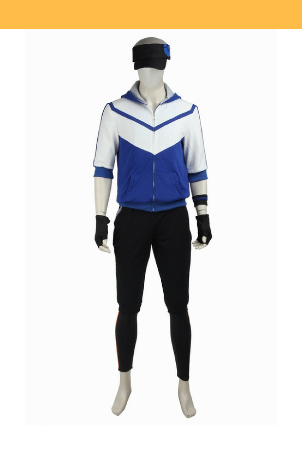 Cosrea Games Pokemon Go Blue Male Trainer Cosplay Costume