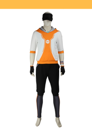 Cosrea Games Pokemon Go Orange Male Trainer Cosplay Costume