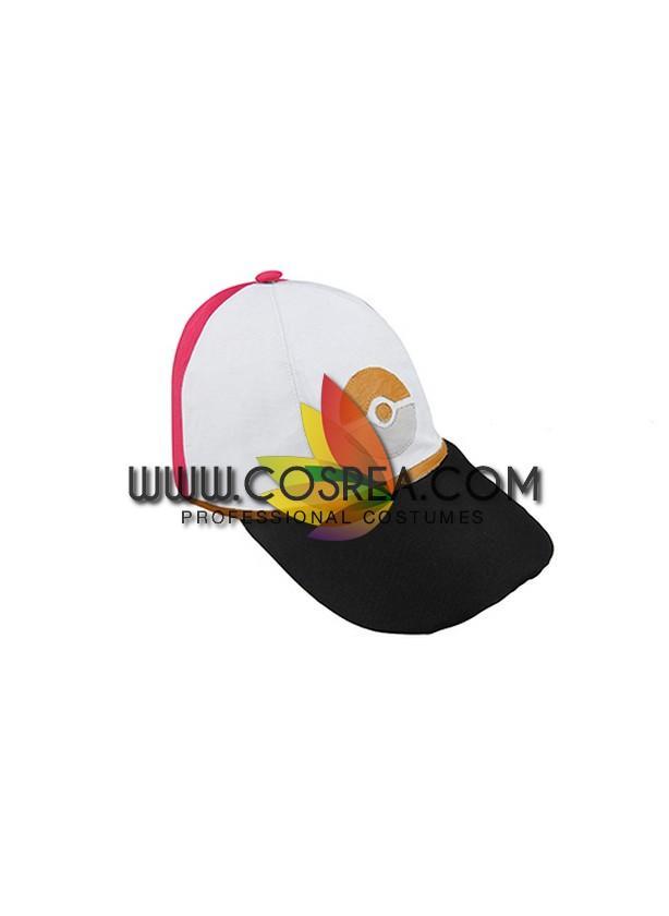 Cosrea Games Pokemon Go Red Female Trainer Cosplay Costume