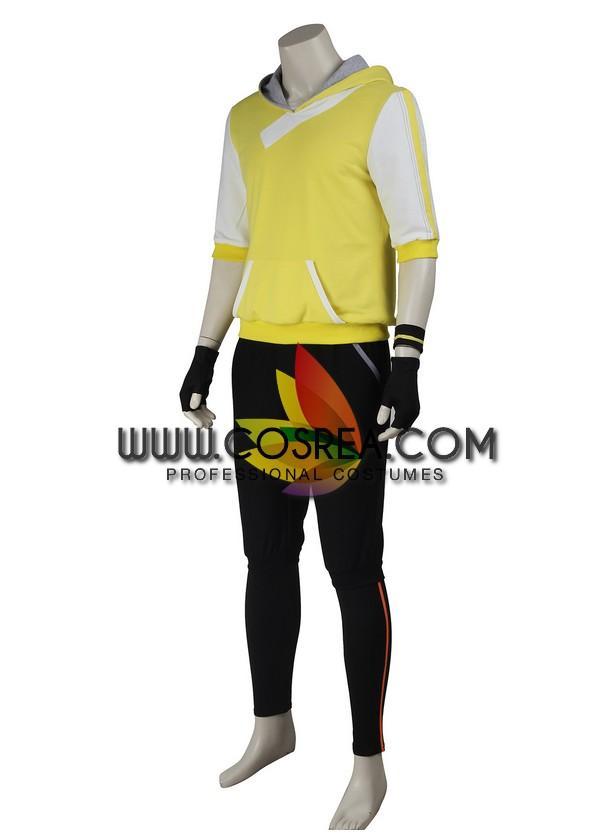 Cosrea Games Pokemon Go Yellow Male Trainer Cosplay Costume