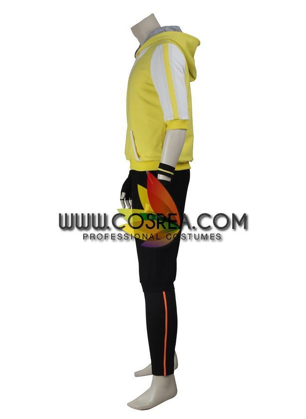 Cosrea Games Pokemon Go Yellow Male Trainer Cosplay Costume