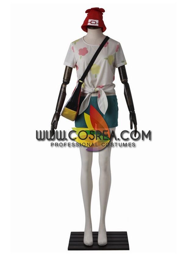 Cosrea Games Pokemon Sun And Moon Female Protagonist Cosplay Costume