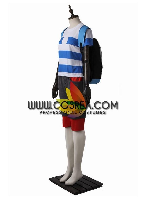 Cosrea Games Pokemon Sun And Moon Male Protagonist Cosplay Costume