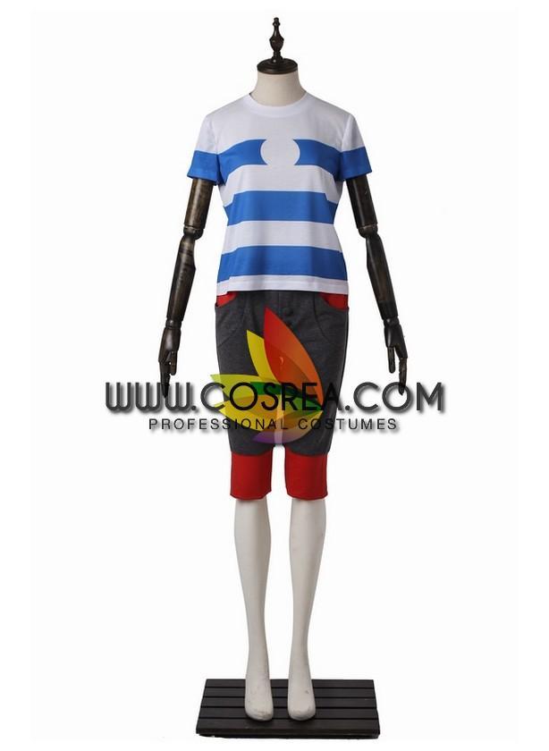 Cosrea Games Pokemon Sun And Moon Male Protagonist Cosplay Costume