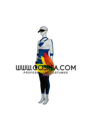 Cosrea Games Pokemon Trainer Blue Cosplay Costume