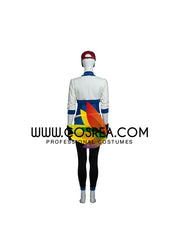 Cosrea Games Pokemon Trainer Blue Cosplay Costume