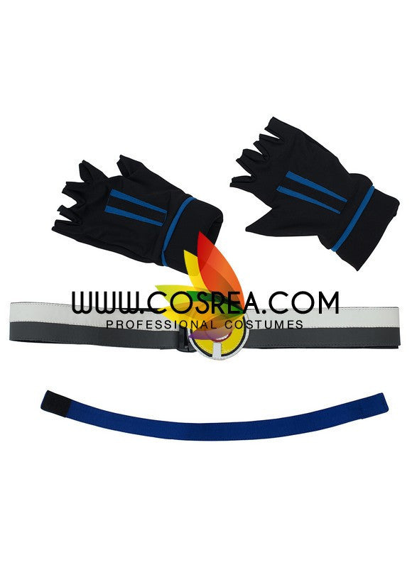 Cosrea Games Pokemon Trainer Blue Cosplay Costume