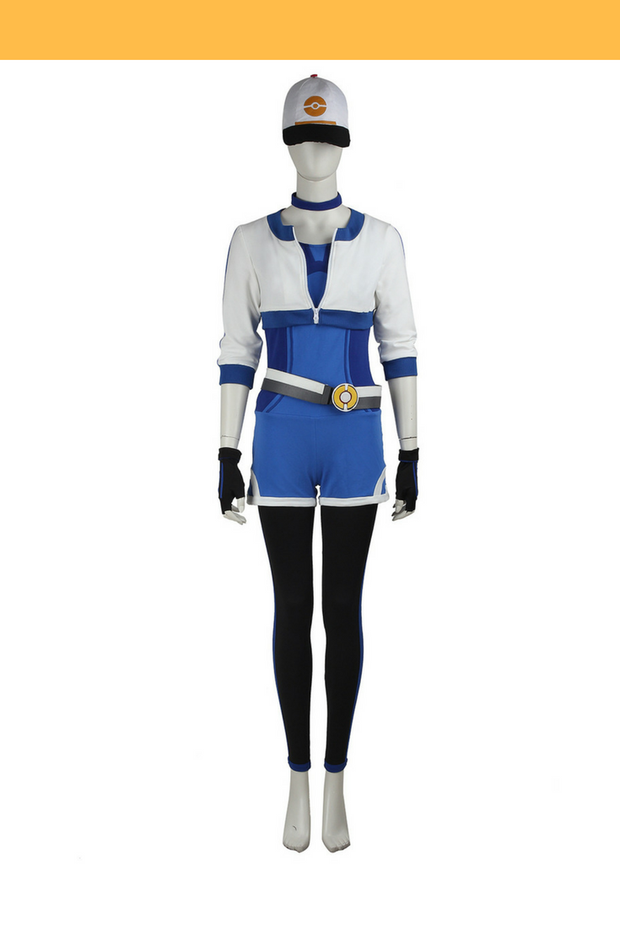 Cosrea Games Pokemon Trainer Blue Cosplay Costume