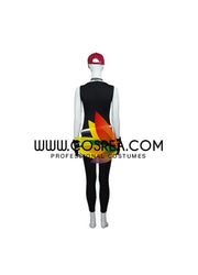 Cosrea Games Pokemon Trainer Yellow Cosplay Costume