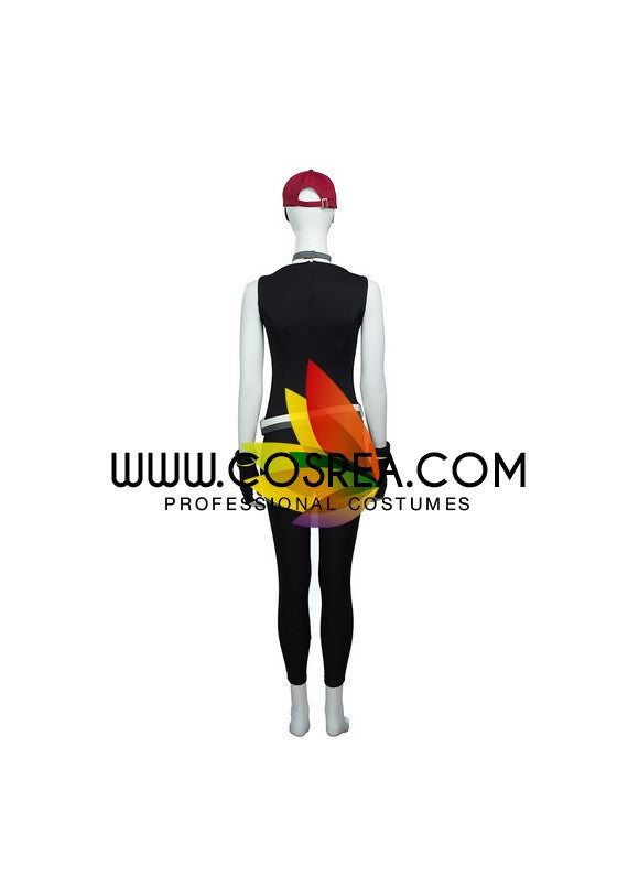 Cosrea Games Pokemon Trainer Yellow Cosplay Costume