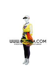 Cosrea Games Pokemon Trainer Yellow Cosplay Costume