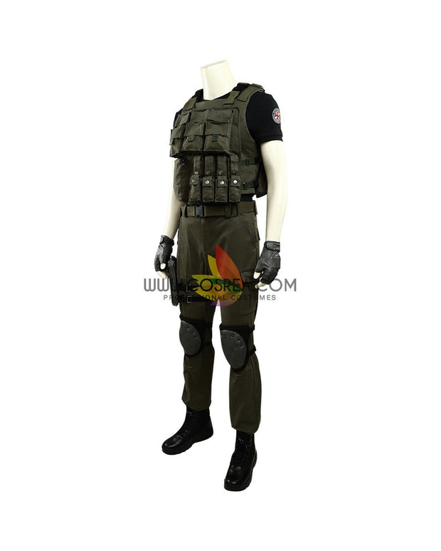 Cosrea Games Resident Evil Chris Redfield Cosplay Costume