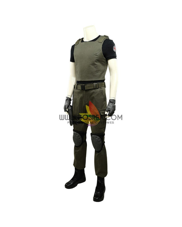 Cosrea Games Resident Evil Chris Redfield Cosplay Costume