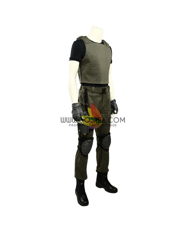 Cosrea Games Resident Evil Chris Redfield Cosplay Costume
